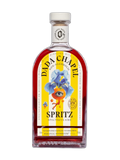 Dada Chapel Spritz Spectaculaire non-alcoholic beverage 70cl bottle with colorful label and clear glass showcasing the drink