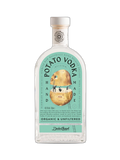 Dada Chapel Potato Vodka 40.7° 70cl bottle with clear glass and label, showcasing the premium vodka brand and packaging.